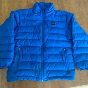 Patagonia blue jacket size small (8)